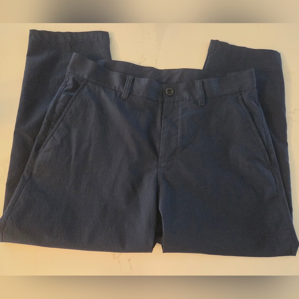 Rugged Utility Painter Style Lulelemon Navy Pants